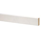 Metrie MDF Baseboard Moulding - Primed - 1/2-in T x 6-in W - White