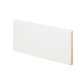 Metrie Zen 5/8-in x 5 1/2-in x 8-ft White Primed MDF Baseboard