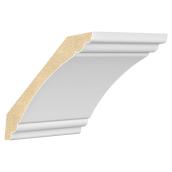 Metrie Primed MDF Crown Moulding - 12-ft x 4 1/4-in x 3/4-in - Fashion Forward collection