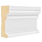 Metrie Fashion Forward MDF Interior Architrave - Primed - Contemporary - 1 1/2-in x 3 1/2-in x 12-ft