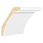 Metrie Primed MDF Crown Moulding - 12-ft x 5 7/16-in x 1 3/16-in - Very Square Collection