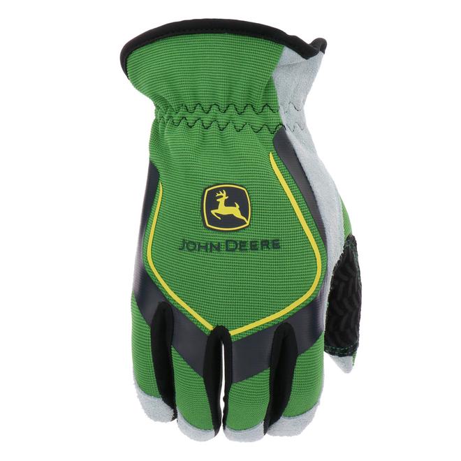 Gants en cuir John Deere pour homme Grand