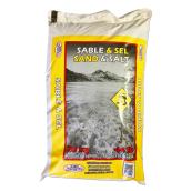 Antidérapant et déglaçant, sable et sel, 20 kg