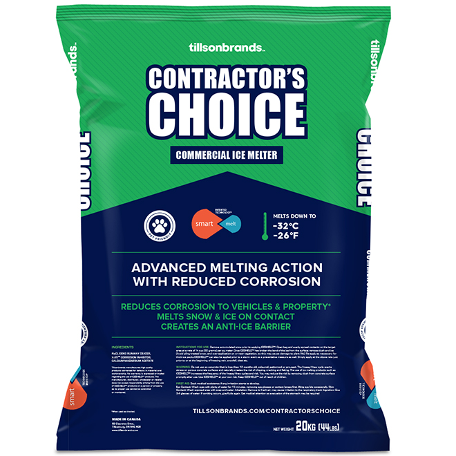 Contractor's Choice Commercial Ice Melter - 44 lb