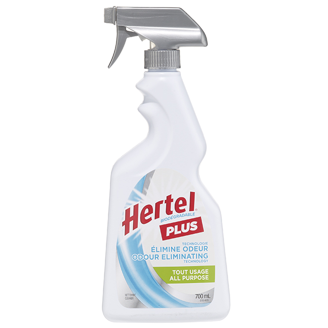 Hertel Plus All-Purpose Cleaner - Odour Eliminating - Biodegradable - Phosphate-Free - 700-ml