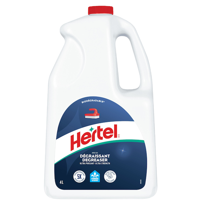 Hertel Liquid Degreasing Cleaner Ultra-Powerful Biodegradable - 4-L