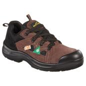 Chaussures de travail pour homme, PU/nylon, 10, noir/brun