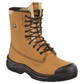 Men's Work Boots - Leather/PU - 8