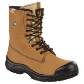 Bottes de travail pour homme, cuir/PU, 8
