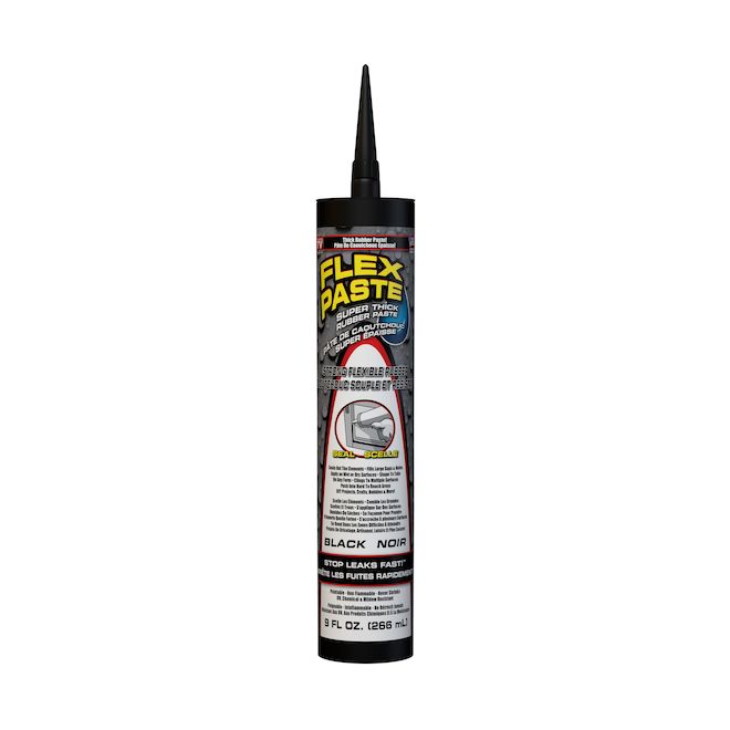 Flex Paste Adhesive Putty 9-oz Black