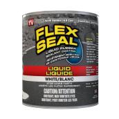 Flex Seal Liquid Rubber Sealant White Coating - 16-oz