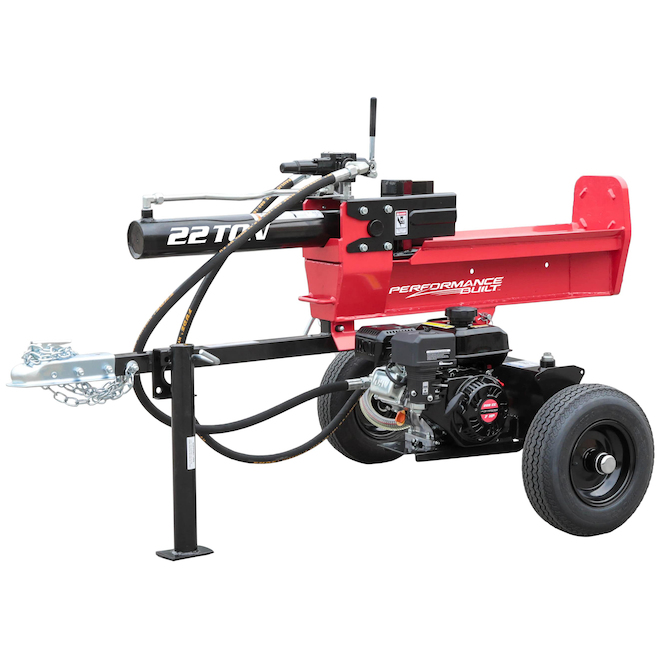 Performance Built Gas Log Splitter with 209 CC Rato OHV Engine