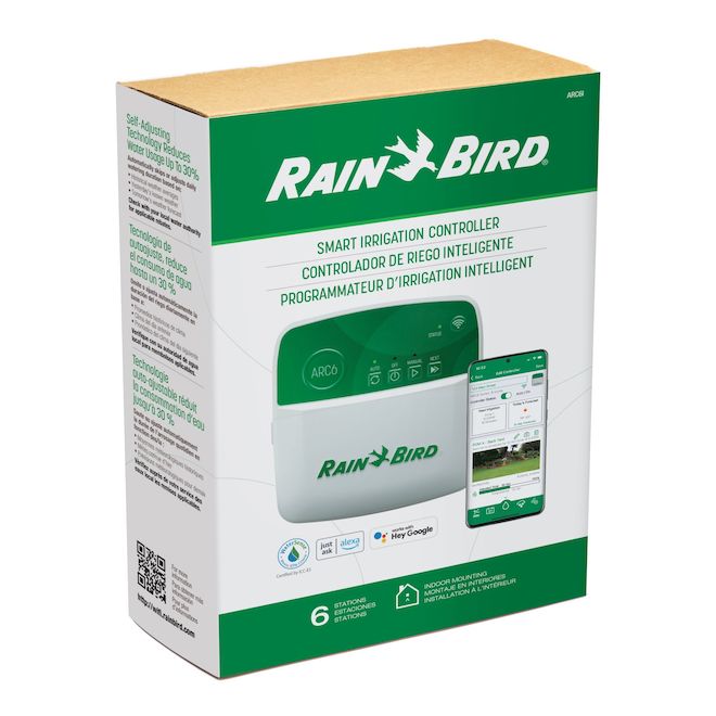 Rain Bird 6-Zone Wi-Fi Irrigation Timer