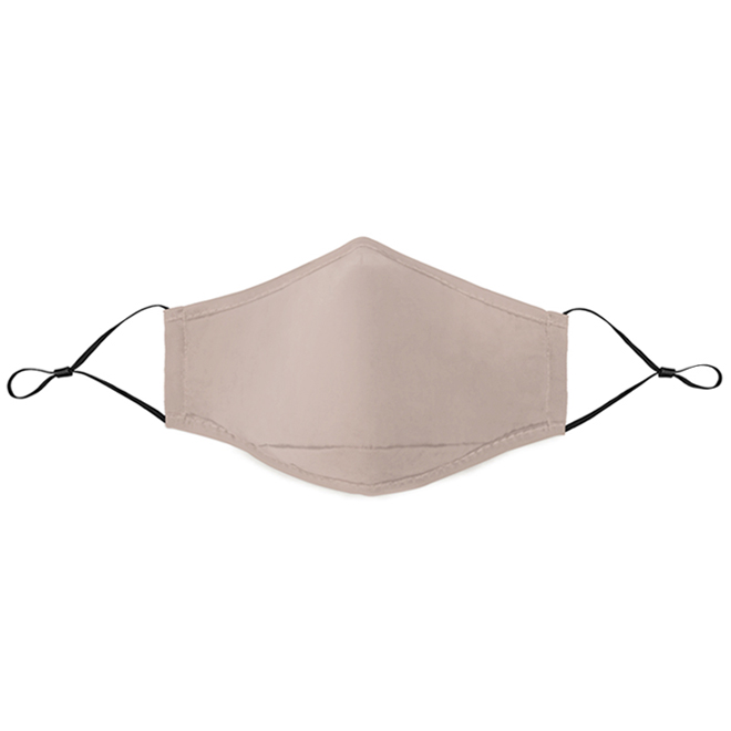 Swiss Mobility Reusable Non-Medical Masks - Cotton - Grey/Pink - Pack of 2