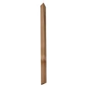 Marwood Cedar Fencing Baluster - Natural - Angled End - 36-in x 2-in x 2-in