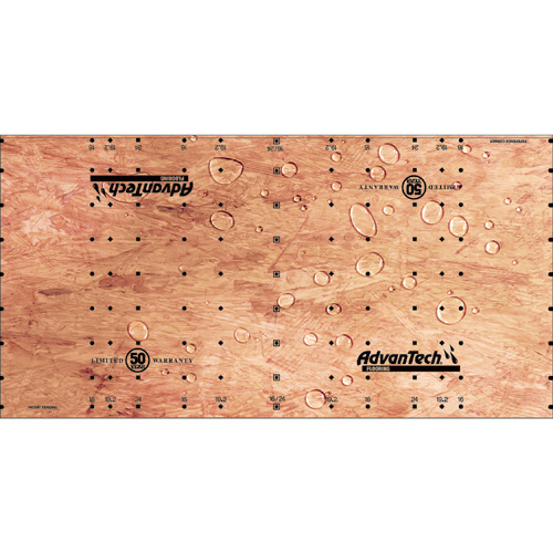 3/4-in x 4-ft x 8-ft OSB Panel Tongue and Groove (T&G) ADVANTECH