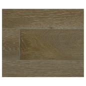 Plancher de bois d'ingénierie en chêne, tan