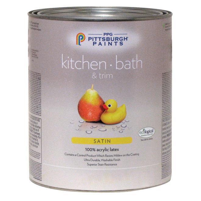 Kitchen/Bathroom Latex Paint- Pastel Base - Satin - 946 ml 19-410C/04 Kitchen/Bathroom Latex Paint- Pastel Base - Satin - 946 ml 19-410C/04