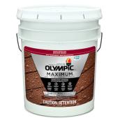 Olympic Maximum Wood Stain Plus Sealant in One - Weather-Ready Application - Semi Transparent - Neutral Base - 18.9-L