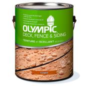 Teinture et scellant d'extérieur pour bois Olympic, transparent, cèdre, 3,78 l
