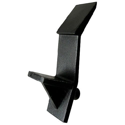 Supports à tablette Precision - Noir - Plastique - 25 par paquet - 5/8 po p.