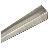 Precision L-Shaped Angle Bar - Carbon Steel - Right Angled - 3-ft L x 1 1/2-in W x 1/8-in T