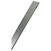 Profilé plat extrudée rectangulaire Precision, aluminium anodisé, 3 pi de long x 1 1/2 po de large x 1/8 po d'épais