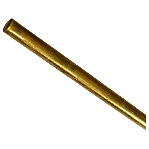 PRECISION Unthreaded Cylindrical Rod - 1/8 x 36 - Brass 5691-408