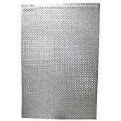 Precision Decorative Sheet Metal - Aluminum - Cloverleaf Pattern - 24-in W x 36-in L