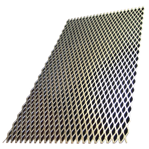 Feuille de tôle Precision, acier au carbone, motif de diamant, 24 po l. x  24 po L. x 1/2 po É.