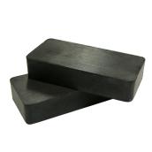 Paulin Block Magnets - Ceramic - 1 7/8-in x 7/8-in x 3/8-in - 2-Pack