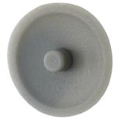 Precision Loxxon Square Drive Screw Cap Covers - #2 - Grey Plastic - 100 Per Pack