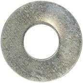Precision SAE Steel Flat Washers - #10 x 1/16-in T - Zinc Plated - 100 Per Pack