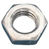 Precision Low Profile Hex Jam Nut - 1/4-in Dia - 20 Thread - Steel - 100 Per Pack