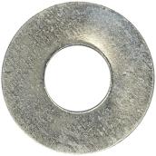 Precision SAE Steel Flat Washers - 1/4-in dia X 3/16-in T - Zinc Plated - 100 Per Pack