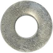 Precision SAE Steel Flat Washers - 3/8-in dia x 1/16-in T - Zinc Plated - 100 Per Pack