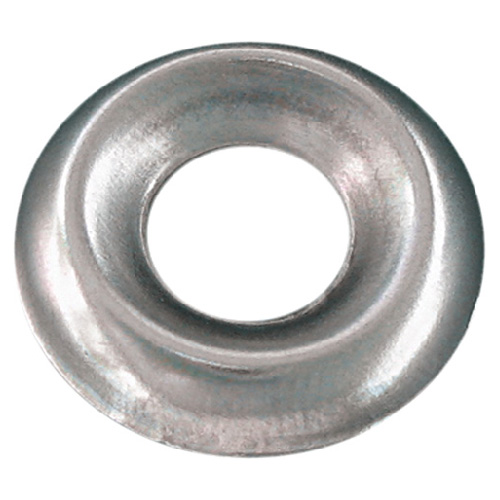 Rondelles de finition en acier Precision, diamètre no 6, fraisées standard, paquet de 100