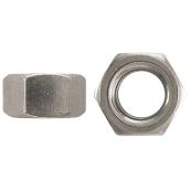 Precision Stainless Steel Hex Nuts - 1/2-in Dia - 13 Thread - 25 Per Pack