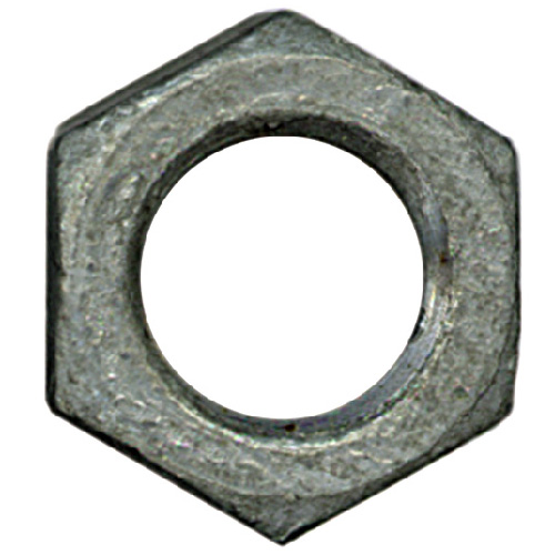 Écrous hexagonaux surdimensionnés en acier galvanisé à chaud Precision, 1/2 po diamètre, 13 pas, calibre 2, boîte de 25