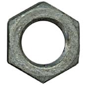 Écrous hexagonaux surdimensionnés en acier galvanisé à chaud Precision, 5/16 po diamètre, 18 pas, calibre 2, boîte de 50