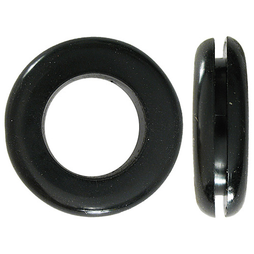 Precision Rubber Wire Grommet 1 4 Black Box Of 10 569 232