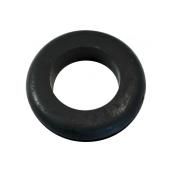 Precision Wire Grommets - Black - Rubber - 10 per Pack - 3/8-in