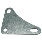 Precision Flat Corner - Zinc-Plated - Steel - 3-in L x 3-in W