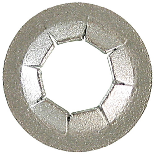 Écrous capuchon Precision, acier, argent, 1/4 po de diamètre, paquet de 100