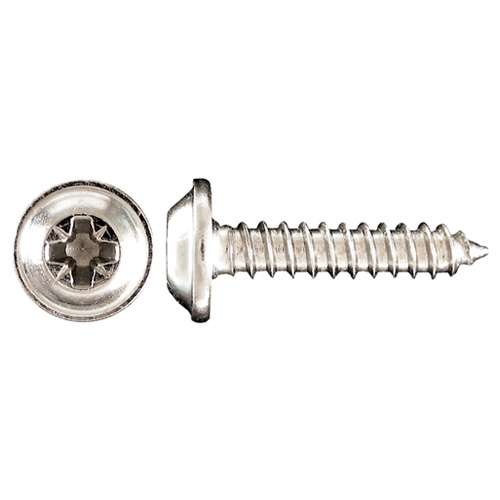 PRECISION OvalHead Metric Trim Screws 4.2 mm x 20 mm Chrome 100