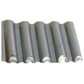Precision Steel Corrugated Fasteners - Zinc-Plated - Silver - 100 Per Box