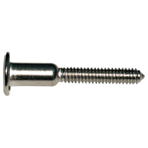 Precision Assembly Bolts - Nickel Plated - Steel Component - 1/4-in D x 3 1/4-in L - 25 Bolts per Pack