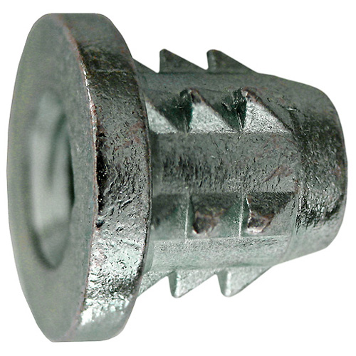 Precision Flanged Insert Nuts - 1/4-in -20 Dia - Steel - 15 Per Pack