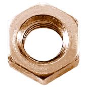 Precision Standard Zinc-Plated Metric Hex Nut - M10 x 1.25 Pitch - Steel - 12 Per Pack