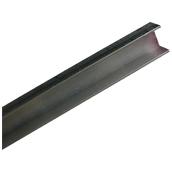 Precision L-Shaped Angle Bar - Anodized Finish - Aluminum - 48-in L x 3/8-in T